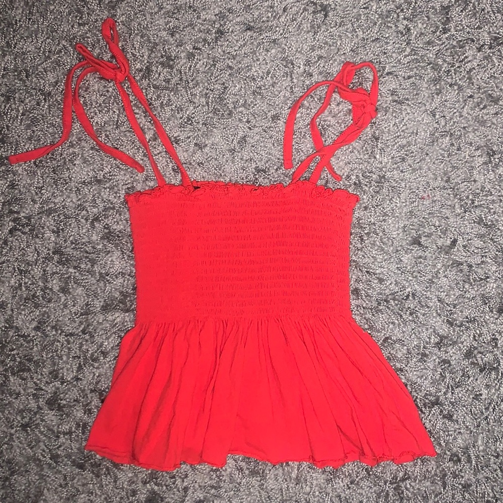 Red forever 21 shirt